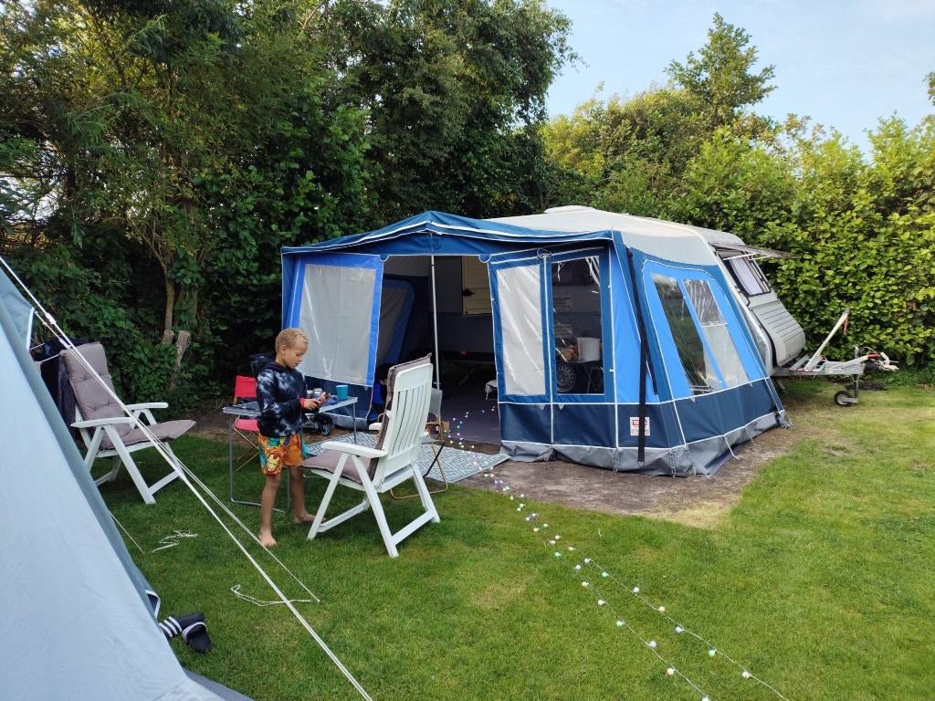 voortent, Caravans en Kamperen, Voortenten en Luifels, Ophalen of Verzenden, Zo goed als nieuw, Ten Cate All Season 240g/m2, Dorema