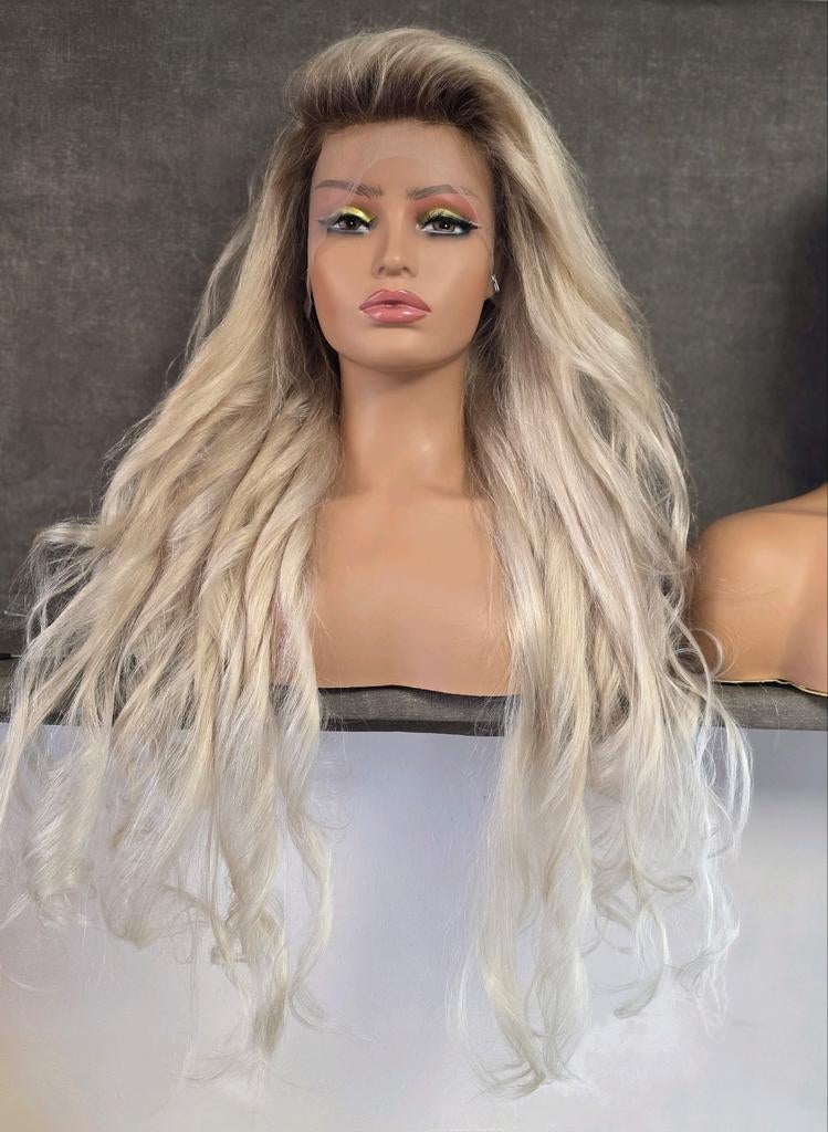 Lace wig echt haar, Ophalen of Verzenden, Nieuw, Pruik of Haarverlenging