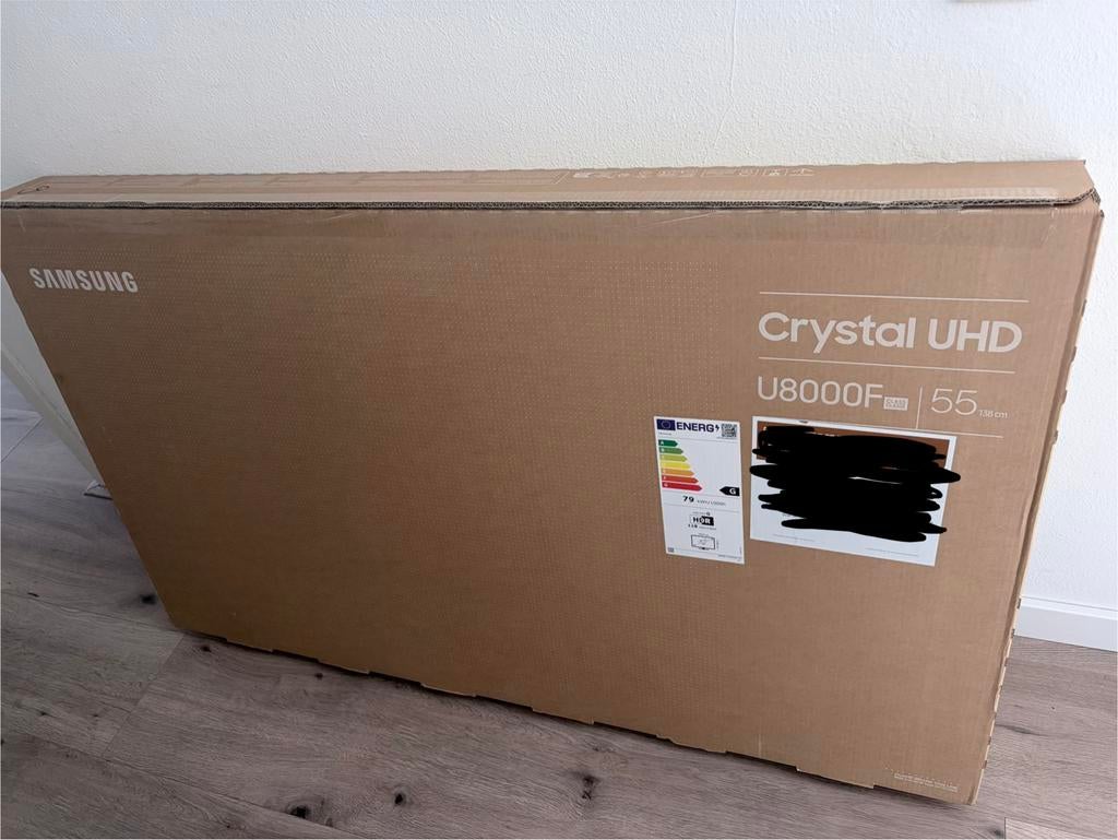 Nieuwe Samsung Crystal UHD U8000F 55 inch TV, Audio, Tv en Foto, Televisies, Ophalen, LED, Nieuw, Samsung