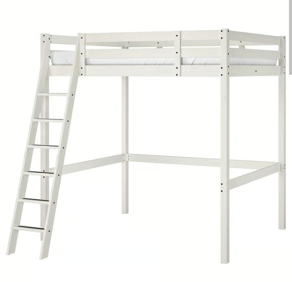 Hoogslaper 140x 200 Ikea, Ophalen, Zo goed als nieuw, Hoogslaper