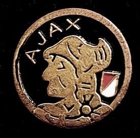 Ajax speld- klein zwart gelakt -, Verzamelen, Speldjes, Pins en Buttons, Verzenden, Nieuw, Sport, Speldje of Pin