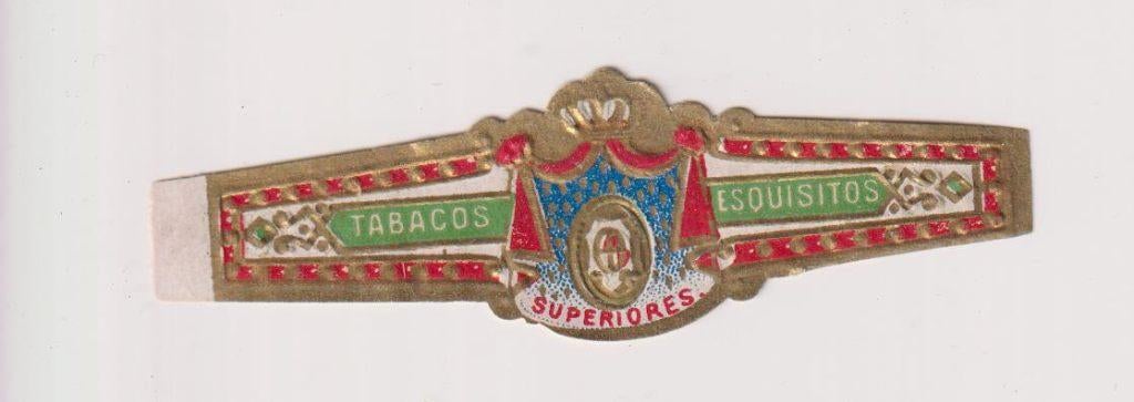 sigarenbanden - TABACOS ESQUISITOS SUPERIORES, Verzamelen, Ophalen of Verzenden, Zo goed als nieuw, Sigarenbandjes