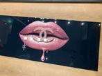 Chanel Lips Kunstwerk, Ophalen of Verzenden