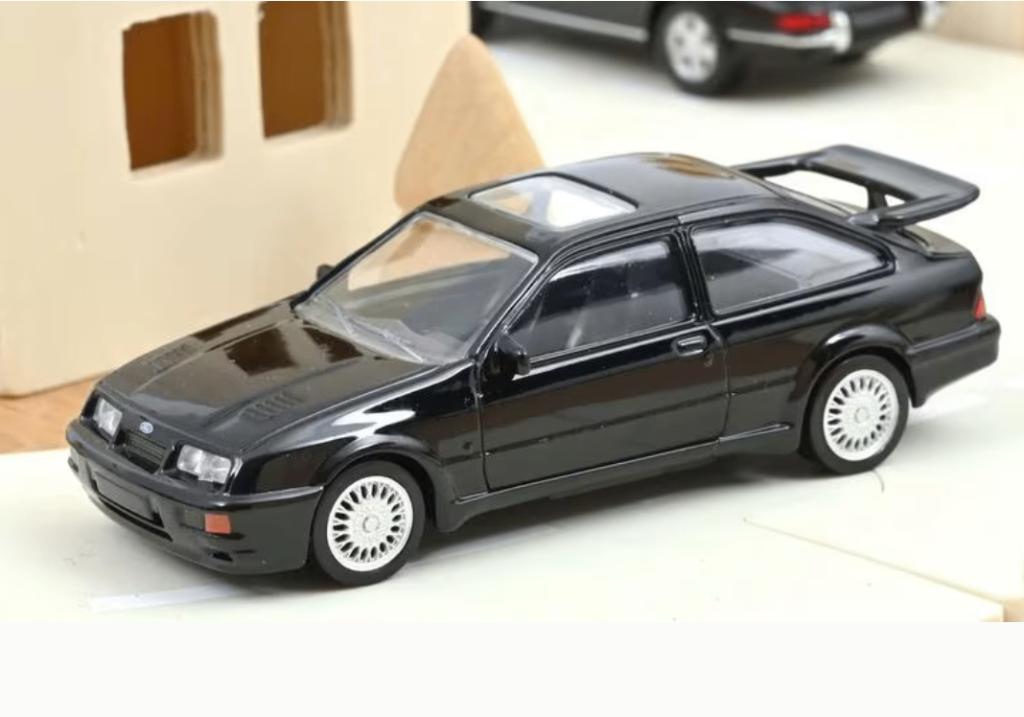 Ford Sierra RS Cosworth 1986 Zwart Jet-car 1/43 NOREV 270577, Hobby en Vrije tijd, Modelauto's | 1:43, Verzenden, Nieuw, Auto