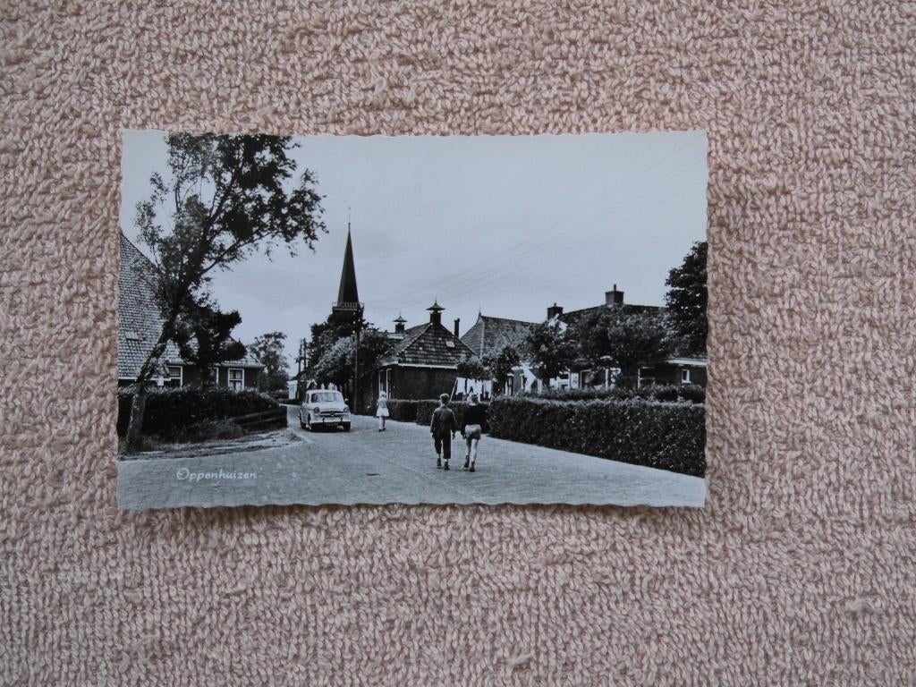Oppenhuizen, [ Top en Twel ] bij Sneek, Ophalen of Verzenden, 1940 tot 1960, Ongelopen, Friesland