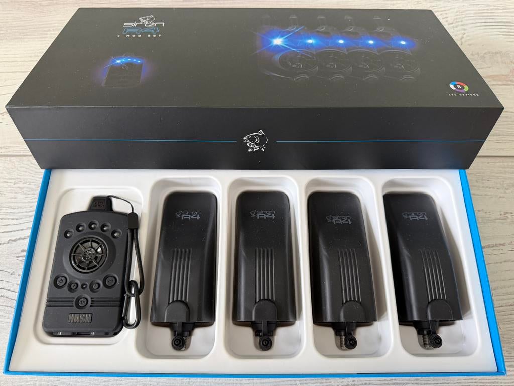 Nash Siren R4 Presentation Beetmelder Set 4+1 NIEUWSTAAT!, Ophalen of Verzenden, Zo goed als nieuw, Overige typen