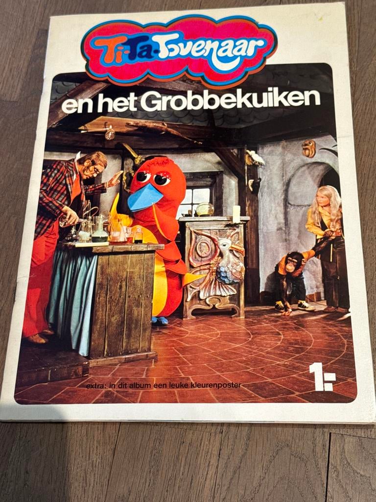 Tita Tovenaar en het Grobbekuiken, Ophalen of Verzenden, Gelezen, Prentenboek