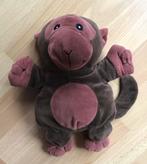 Handpop aap 30 cm, Kinderen en Baby's, Speelgoed | Knuffels en Pluche, Ophalen of Verzenden, Zo goed als nieuw, Overige typen