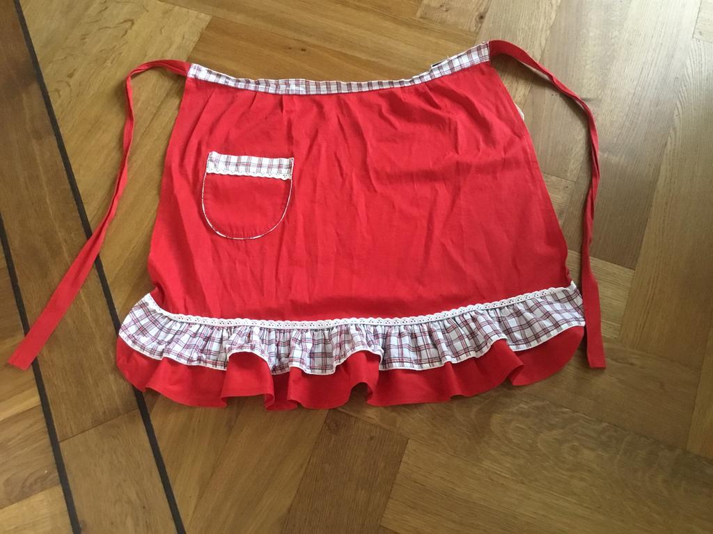 Keukenshort, Heupshort, retro/vintage, Ophalen of Verzenden, Zo goed als nieuw, Carnaval, Kleding