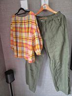 Moscow Pomalie xxl linnen broek, Ophalen of Verzenden, Zo goed als nieuw, Maat 46/48 (XL) of groter, Lang