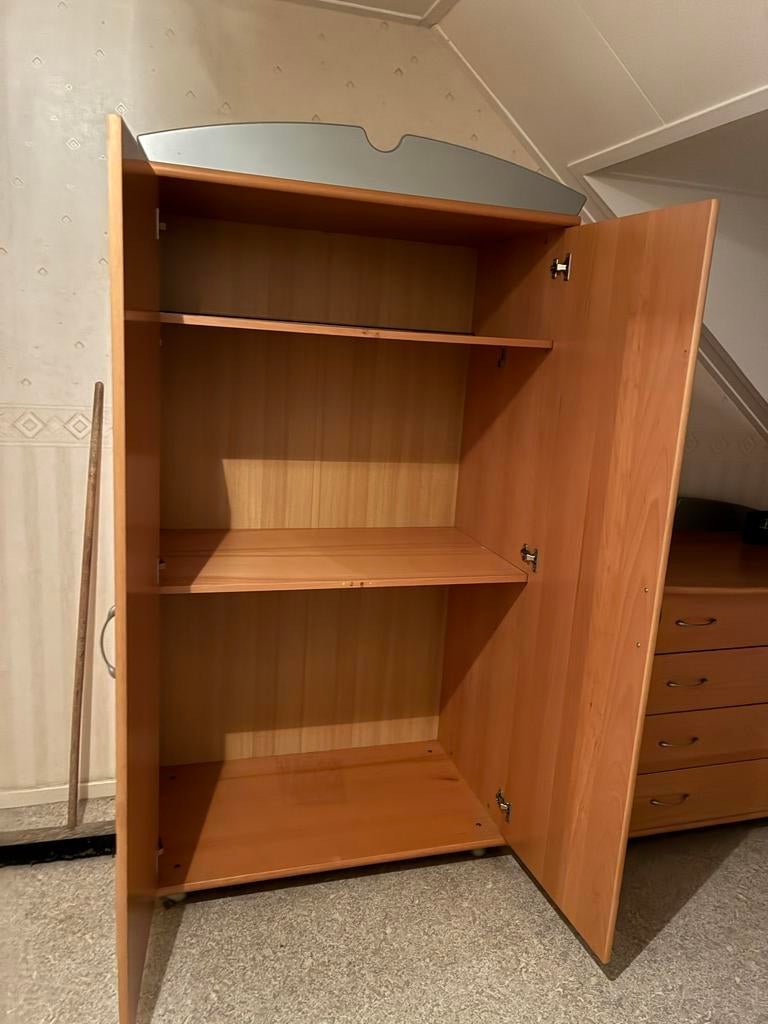 Kasten en commode set, Ophalen, Gebruikt, Eikenhout, 50 tot 100 cm