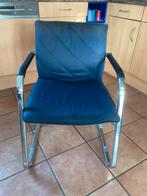 6 keukenstoelen, Huis en Inrichting, Ophalen, Blauw, Stof