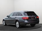 Mercedes-Benz C-Klasse Estate 180 Prestige 156PK Leer/Navi/L, Auto's, Automaat, 4 cilinders, 157 pk, Leder en Stof