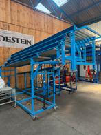 Transportsysteem telescopische rollenbaan container losser, Ophalen