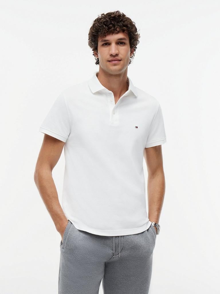 Polo Tommy Hilfiger xl, Kleding | Heren, Polo's, Wit, Tommy Hilfiger, Maat 56/58 (XL), Ophalen of Verzenden