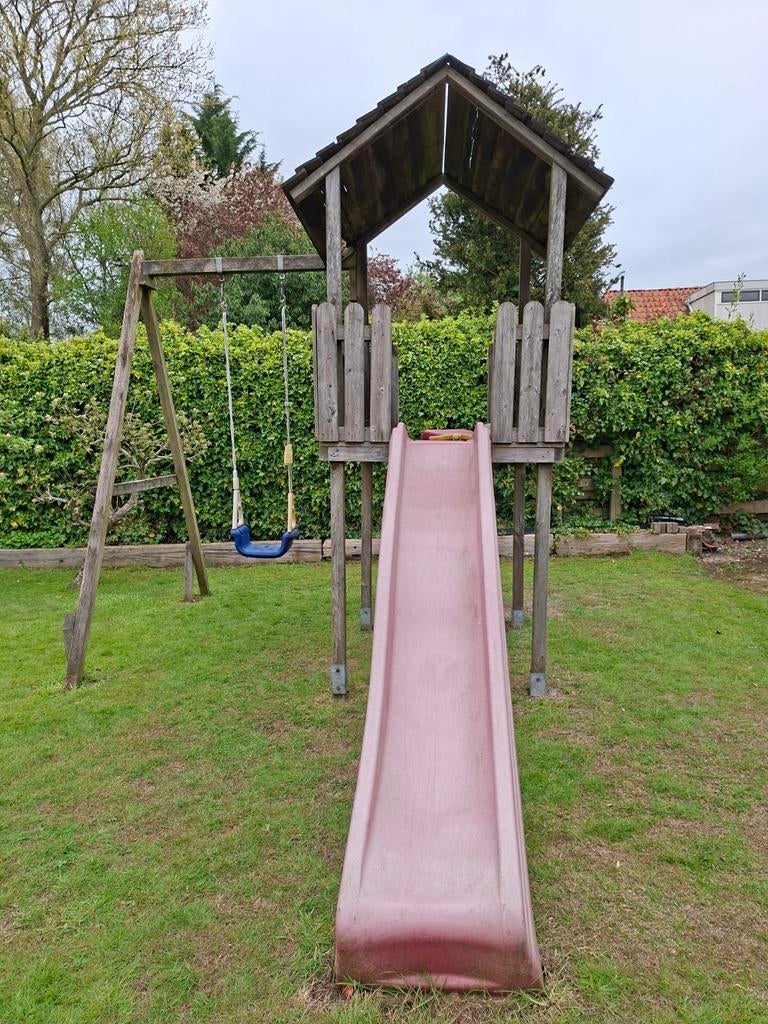 Gratis speelhuisje, Kinderen en Baby's, Speelgoed | Buiten | Speeltoestellen, Ophalen, Gebruikt