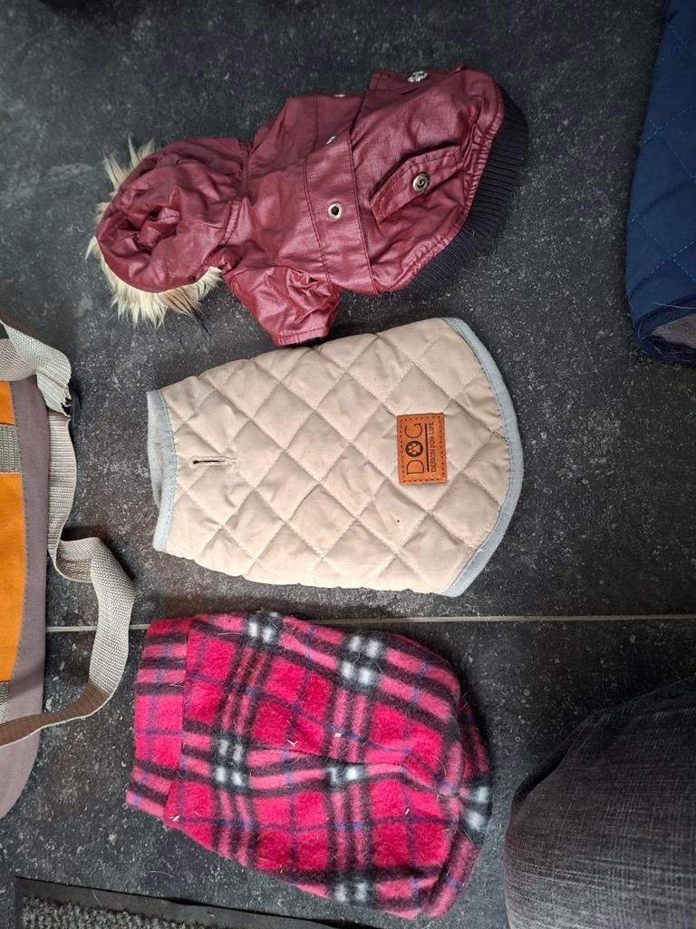 Hondenjasjes maat xs, Dieren en Toebehoren, Ophalen, Zo goed als nieuw, Hondenjas