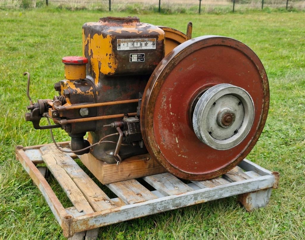 Deutz MAH 711 Stationaire Motor, Doe-het-zelf en Verbouw, Motoren, Ophalen of Verzenden, Gebruikt, Dieselmotor, 1400 tot 1800 rpm