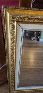 Grote Barok Spiegel 125x100cm - Goudkleurig Houtsnijwerk, Ophalen