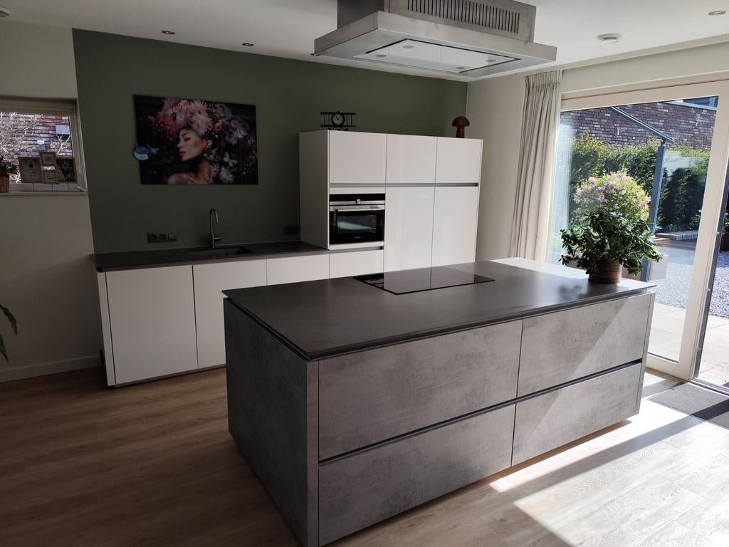 Nolte keuken met kookeiland, Ophalen, Gebruikt, Overige typen, Kunststof