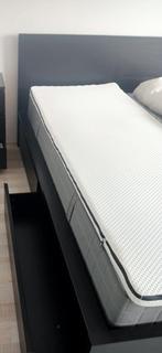 BED Malm 160x200cm., Ophalen, Zwart, Tweepersoons, Zo goed als nieuw