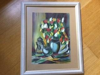 AQUAREL MET MOOIE LIJST, Ophalen