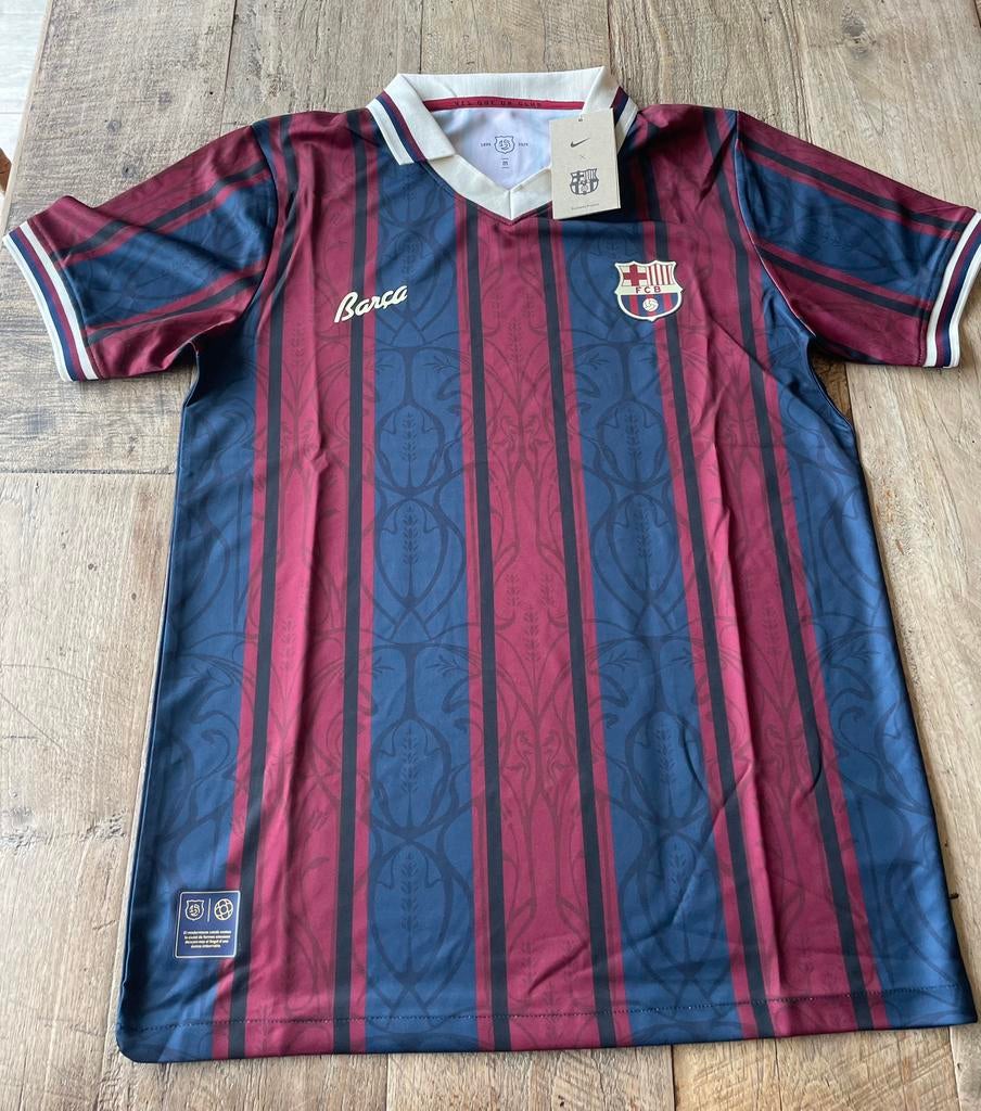 Barcelona shirt Retro, Ophalen of Verzenden, Zo goed als nieuw, Shirt
