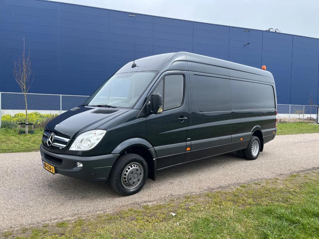 Mercedes-Benz Sprinter 519-3.0-v6-Uniek luchtremmen-N1, Auto's, Bestelauto's, Automaat, Euro 5, Achterwielaandrijving, Gebruikt