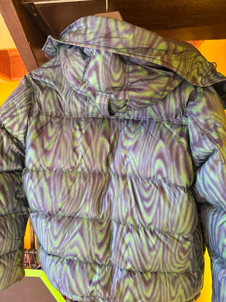 Kenzo Jas - Opvallende Pufferjas met Uniek Patroon, Kleding | Heren, Jassen | Winter, Ophalen of Verzenden, Zo goed als nieuw