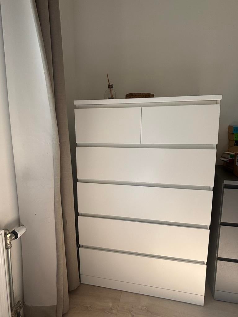 IKEA Malm Drawers, Ophalen, 50 tot 100 cm, Zo goed als nieuw, 3 of 4 laden