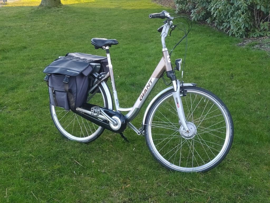 Giant twist go E-bike met 2accu's 53cm 45km, Fietsen en Brommers, 51 tot 55 cm, Ophalen, Zo goed als nieuw, Overige merken