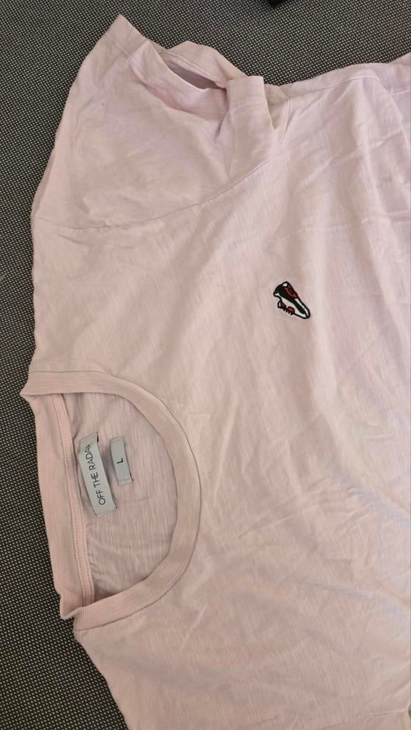 Off The Radar T-shirt roze L met Nike Air Max 90 -, Kleding | Heren, T-shirts, Maat 52/54 (L), Off The Radar, Ophalen of Verzenden