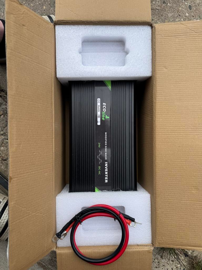 Nieuwe ECOline 3000 Watt Power Inverter Omvormer, Ophalen of Verzenden, Nieuw