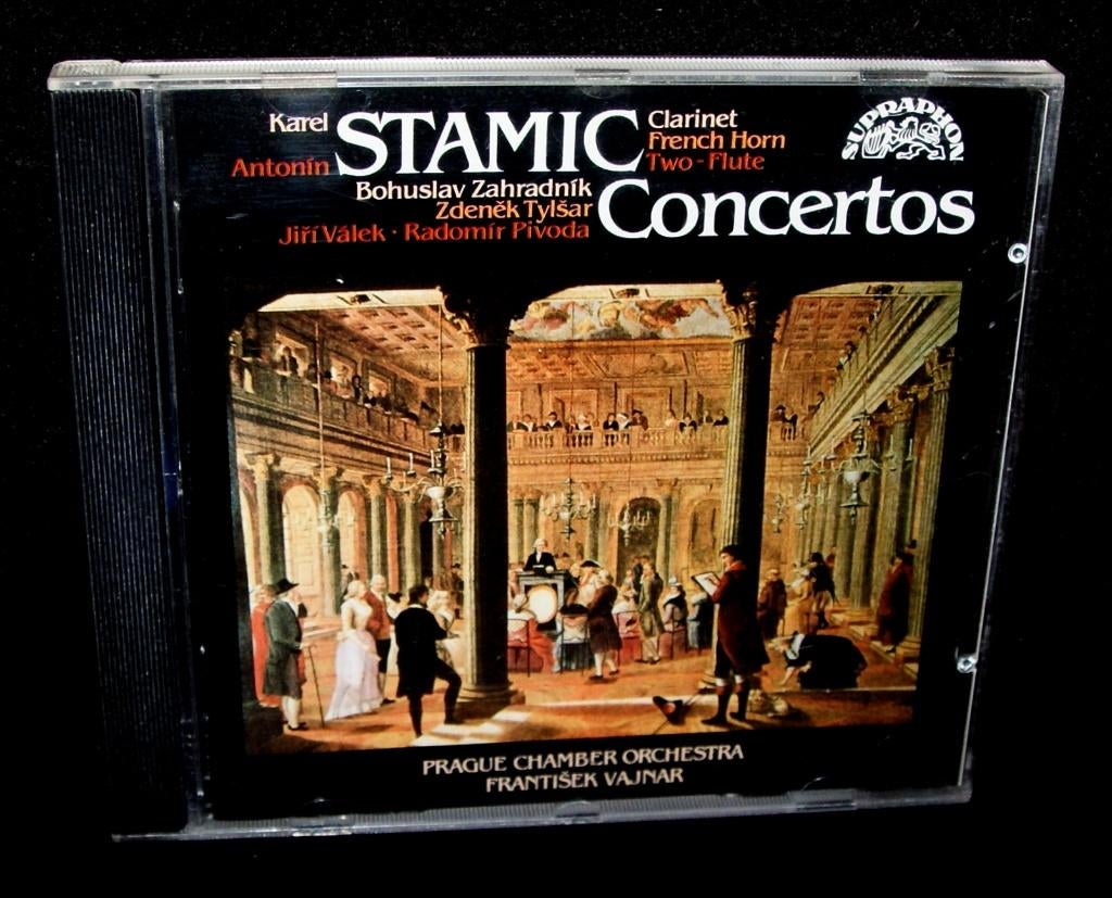 Stamic Family Concertos - Zahradnik, Clarinet - Tylsar, Fren, Cd's en Dvd's, Verzenden, Classicisme, Zo goed als nieuw, Overige typen