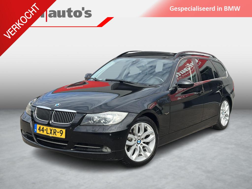 BMW 3-serie Touring 325i Pano|Memory|HiFi DSP, Automaat, Achterwielaandrijving, Gebruikt, Zwart