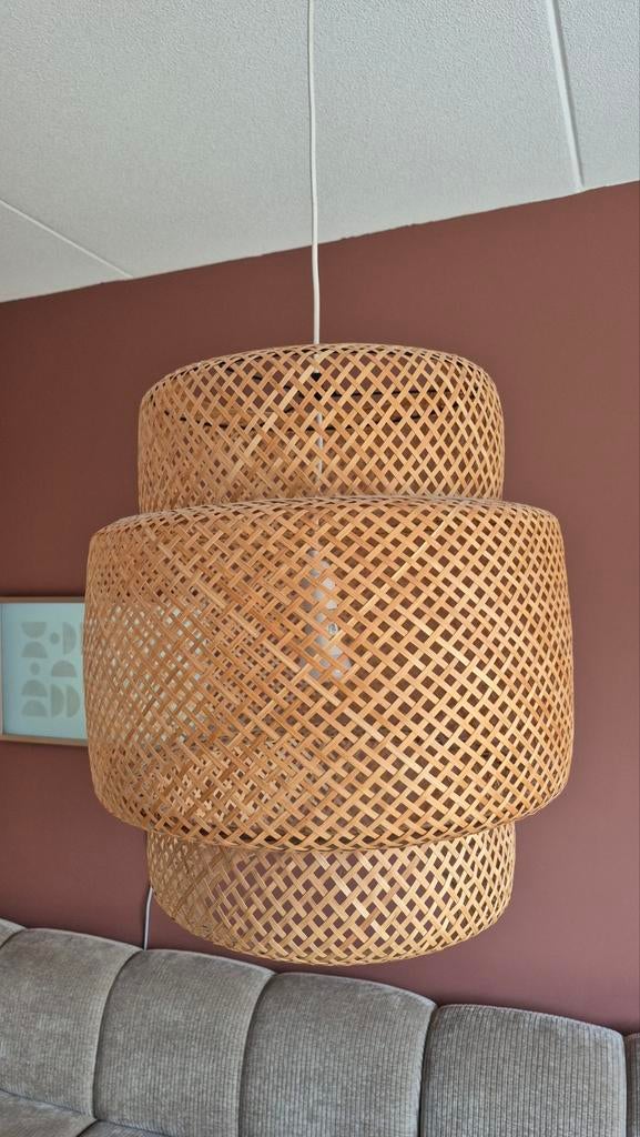 Ikea Sinnerlig lampenkap bamboe 50 cm, Ophalen