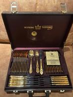 Bestek koffer zilver/goud van SBS Solingen, Ophalen of Verzenden