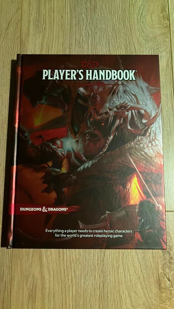 Player’s handbook 5e editie, Boeken, Hobby en Vrije tijd, Ophalen of Verzenden, Gelezen, Overige onderwerpen