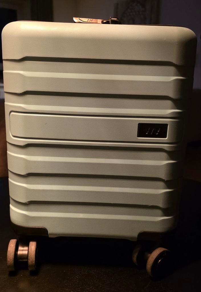 2 stuks ANWB Underseat Koffer 20 Liter, Wieltjes, Gebruikt, Hard kunststof, Minder dan 50 cm