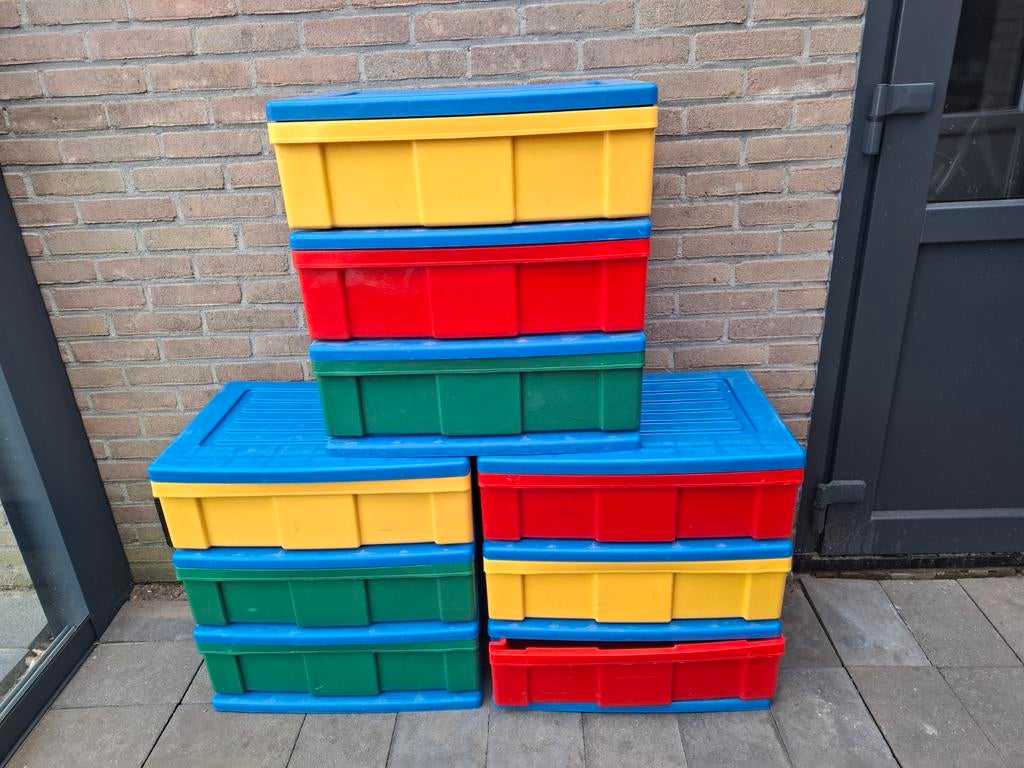 3 ruime gekleurde lade kasten, Ophalen, Gebruikt