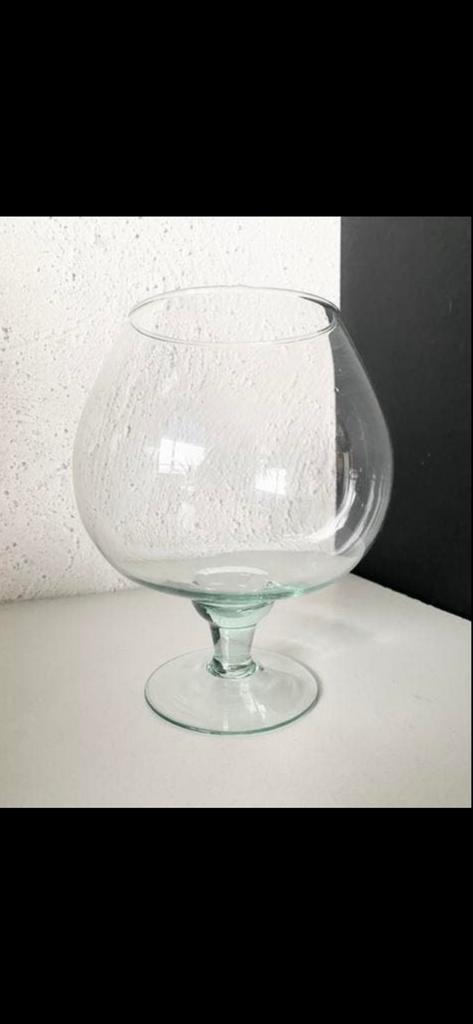 mooi XXL SFEER-/WIND- LICHT ‘COGNAC GLAS’, Ophalen, Overige materialen, Overige kleuren, Nieuw