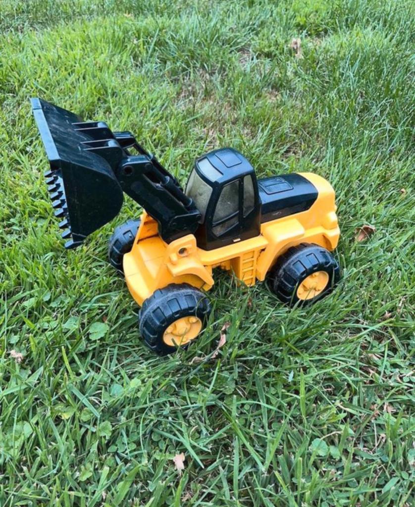 Loader met laadbak, speelgoed, Ophalen of Verzenden, Zo goed als nieuw