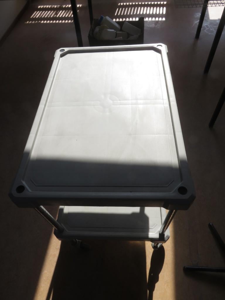 Rijdend medicijn tafeltje € 50.-, Hobby en Vrije tijd, Overige Hobby en Vrije tijd, Ophalen, Zo goed als nieuw