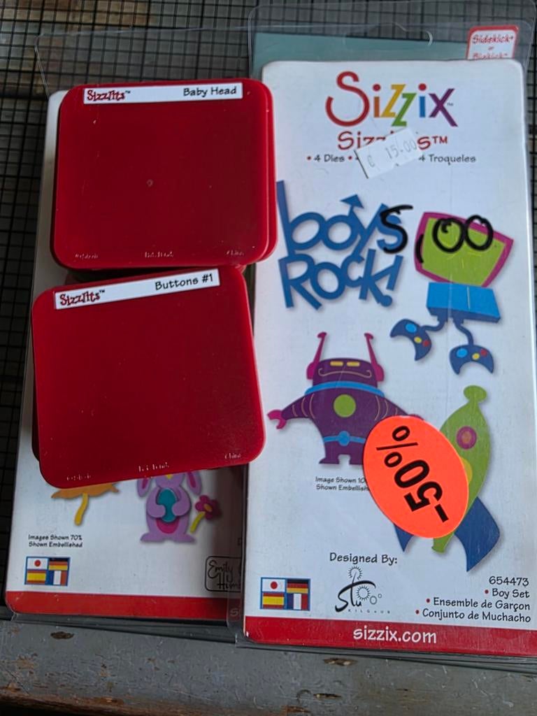 Sizxix stansen / stans mallen, Ophalen of Verzenden, Overige thema's, Pons of Mal