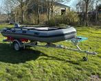 BB‑Line Rubberboot 420 + Yamaha 8 PK + Trailer Complete Set, Aluminium, Zo goed als nieuw, Benzine, Minder dan 70 pk