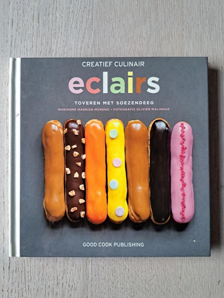 ECLAIRS toveren met siezendeeg - Marianne Magnier-Moreno, Boeken, Kookboeken, Ophalen of Verzenden, Zo goed als nieuw