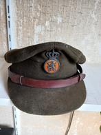 Vintage Nederlandse Militaire Baret/Pet - Landmacht, Ophalen of Verzenden, Landmacht, Nederland, Helm of Baret