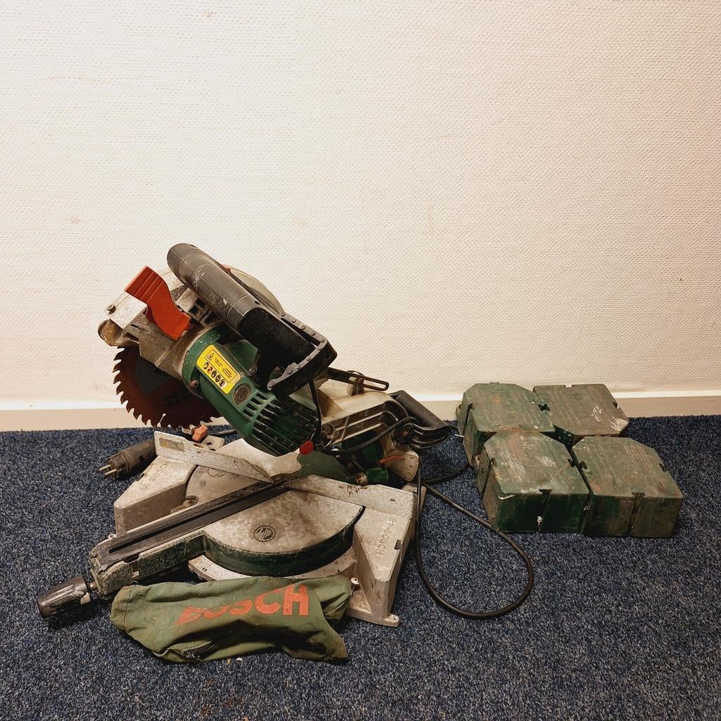 Bosch PCM 8S - Afkortzaag / Verstekzaag, Doe-het-zelf en Verbouw, Gereedschap | Zaagmachines, Ophalen, Gebruikt, ., .