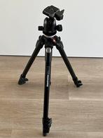 Manfrotto 190XDB statief + 496RC2 balhoofd, Zo goed als nieuw, 150 tot 175 cm, Met balhoofd, Ophalen of Verzenden