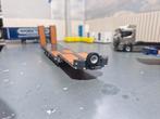 Semi dieplader uitschuifbaar met oprijplanken wsi, Ophalen of Verzenden, Zo goed als nieuw, Bus of Vrachtwagen, Wsi